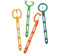 GALPADA 4pcs Tongue Tip Trainer, Plastic Tongue Therapy Tool Designed for Speech Exercises and Improving Oral Muscle Function, for Exercise Practice and Enhancing Speech Accuracy