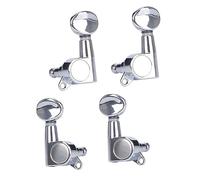 GALPADA 4Pcs Ukulele Machine Head Tuners Closed Gear String Pegs Precise Tuning Keys Replacement for Ukulele with Easy Installation