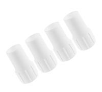 GALPADA 4pcs White Plastic Swimming Pool Vacuum Hose Connectors 1-1/2 Inch Threaded Hose Connecting Tool for Replace and Repair Broken Prevent Leakage Pool Supplies