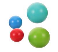 GALPADA 4pcs Wooden Croquet Balls for Ergonomic Smooth-edge Lawn Game Lightweight Outdoor Play Equipment for Family for Backyard Fun and Picnics