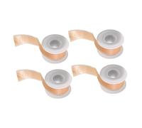 GALPADA 4Rolls Invisible Self-Adhesive Heel Cushion Pads Transparent Anti-Slip Protector for High Heels and Sandal Straps Shock Absorbing Comfort Inserts for Everyday Wear