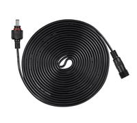 GALPADA 5 Meter Dc Extension Cable for Solar Pump and Monitoring Equipment, Flexible Copper Silicone Wire, Suitable for Solar Lamp and Water Feature Pump Connection