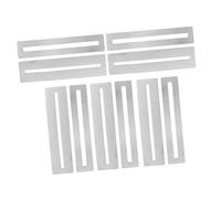 GALPADA 5 Pairs Metal Fretboard Protector Pads Ergonomic Guitar Fret Shield for Precise Fret Polishing and Repair Reliable Fingerboard Guard for Luthier Maintenance and Scratch Prevention