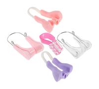 GALPADA 5 Pcs Silicone Nose Shaping Clip Set for Men and Women Invisible Breathable Nose Lifters with U-Shaped Design Daily and Night Use for Facial Beauty