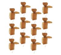 GALPADA 50 Sets Kraft Paper Wedding Candy Boxes with DIY Vase Shape Design Includes Blank Cards and Decorative Rope Party Favor Boxes for Bridal Shower Birthday Holiday Celebrations