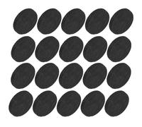 GALPADA 50pcs 14cm Graphite Block Disk Electrode Plates, Round Circular Shape with Corrosion Resistance and Precise Engineering, for Industrial Applications and Laboratory Research