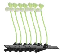 GALPADA 50pcs Bean Sprout Hair Clips for Adorable Plastic Hair Barrettes with Lovely Simulation Plant Design Safe to Use for Shower and Birthday