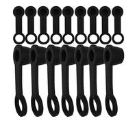 GALPADA 50Pcs Black Rubber Brake Bleeder Screw Caps for Automotive Brake Bleeder Valve Grease Fitting Cover Caps for Car Motorcycle Bicycle Line Protection