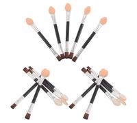 GALPADA 50pcs Eyeshadow Applicator Brush Double Sided with Soft Sponge Tips and Abs Handles for Daily Makeup Routine and Versatile Usage in Creating Eye Makeup Looks