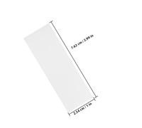 GALPADA 50pcs Glass Microscope Slides Blank Laboratory Accessories for Biological Education and Research Smooth Surface for Sample Observation in Chemistry Biology and Engineering