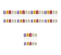GALPADA 50pcs Japanese Style Blessing Bag Mixed Amulet Charms Traditional Hanging Luck Tokens Unique Omamori from - Temple