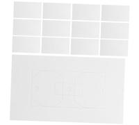 GALPADA 50pcs Outlet Insulation Pads for Wall Plates Lightweight Electrical Socket Sealing Gaskets with Excellent Insulation Protective Covers for Domestic and Commercial Use Versatile