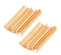 GALPADA 50pcs Replacement Reed Bee Tubes for Beehive Inserts Natural Khaki Bee Nesting Tubes Can Be Cut for Beekeeping and Garden Use