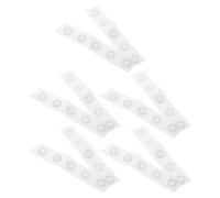 GALPADA 50pcs Rewritable Nfc Music Tags Stickers round Metal Design, Universal Compatibility for Smartphones, for Handmade Frames and Creative Journals, Discreet and Programmable