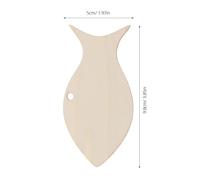 GALPADA 50pcs Unfinished Wooden Fish Cutouts Blank Surface for DIY Crafts Multipurpose Hollow Animal-Shaped Ornaments Lightweight Hanging Pendants for Summer Beach Nautical Decor and