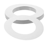 GALPADA 50pcs Wax Machine Collar Rings Wax Warmer Paper Mats Protective Pads for Waxing Machine Pot Cleaner Hair Removal Supplies with Serrated Reinforced Design