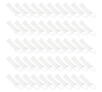 GALPADA 50pcs White Elastic Cotton Net Hats for Adults and Lightweight Surgical Bandaging Net Hats Suitable for Family Medicine Cabinet and Outdoor Activities