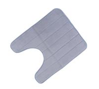 GALPADA 50x60cm U Shape Cotton Warmer Toilet Seat Cover Pad, Soft Stretchable Washable Cloth for Bathroom Use, Universal Fit, for Cold Winter Mornings Random Color