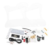 GALPADA 51 Microcontroller Diy Electronic Lyre Harp Soldering Kit with Laser Harp Parts and Enclosure, 7-string Instrument Construction Set for Beginner Electronic Learning Projects