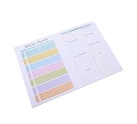 GALPADA 52pcs A Book Magnetic Weekly Meal Planner B5 Tear off Kitchen Meal Planner Paper Reusable Weekly Layout Elegant Design for Grocery Planning Family