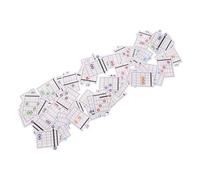 GALPADA 57pcs Guitar Chord Flash Cards Practice Music Portable Chord Chart Beginner Learning Guide for Classes Students