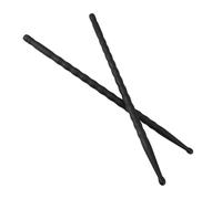 GALPADA 5a Carbon Fiber Drumsticks Slip Handles for Jazz Percussion Practice Lightweight Beginner Drumsticks for Drum and Music Lessons Black