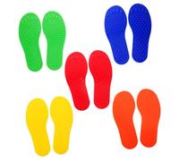 GALPADA 5Pairs Sensory Footprints Training Equipment for Tactile Play Mats and Enhances Coordination and Physical Development for Indoor
