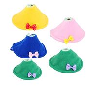 GALPADA 5pcs Anti-pecking Bird Neck Collar Protective Collars for Parrots with Lovely Design Bright Colored Neckbands for Comfortable Wear and Plucking Prevention