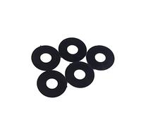 GALPADA 5pcs Black Rhythm Treble Washer Rings for Electric Guitar Toggle Plate Gn601 Replacement Accessories for Guitar Electronics