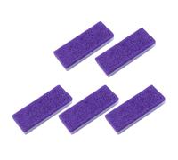 GALPADA 5pcs Blue Double-Sided Foot Pumice Stone Callus Remover Pu Material, Effective Dead Skin Remover and Foot Scrubber for People Who Walk Or Stand Long Hours