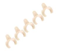 GALPADA 5pcs Clarinet Thumb Rest Sleeve Abs Material with Good Flexibility and Stress, Universal Thumb for Wind and Woodwind Instruments