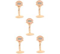GALPADA 5pcs Digital Pocket Watch for Men Student Portable Fob Watch Alarm Elegant Lapel Badge