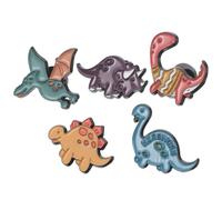 GALPADA 5pcs Dinosaur Enamel Pins Cute Kawaii Brooches for Backpacks Jackets Clothes Dinosaur Pins Enamel Brooch