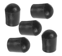 GALPADA 5pcs Double Bass Endpin Rubber Caps Non-slip Endpin Tips Replacement Parts for Upright Bass Accessories Protector Pads for Orchestral String Instruments