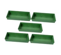 GALPADA 5Pcs Floral Foam Trays for Flower Arrangements, Plastic Flower Mud Tray with Long Pins, Floral Supplies for Wedding, Party, and Event Decoration