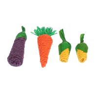 GALPADA 5Pcs Hamster Chewing Safe Durable Nibbling Playthings for Hamsters Chinchillas Rabbits Promotes Healthy Teeth Fun for Pets
