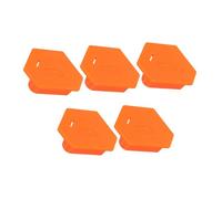 GALPADA 5pcs Magnetic Regulation Sewing Seam Magnetic Guides Sewing Tool Guide Hem for Machine Machine Gauge Hemmer Seam Orange
