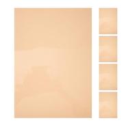 GALPADA 5pcs Orange Pvc Diffusion Film Filter Sheets for Photography Lighting Colour Correction, Light Diffuser and Dimmer, Colour Gels for Studio Strobe and Flash Lights