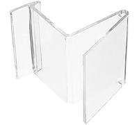 GALPADA 5Pcs PC Plastic Wallet Display Rack Stand Desktop Business Card Holder Multi-Purpose Wallet Organizer for Jewelry and Accessories