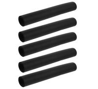 GALPADA 5pcs Pet Leash Handle Sleeve Dog Leash Sponge Wrap Sleeves Protective Coverage Non-slip Design Black Sponge Material for Outdoor Walks Dog Owners