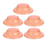GALPADA 5pcs Plastic Detector Caps for Fire Detectors That Block Dirt Simplify Cleaning for Fire Safety Management in Offices