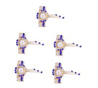 GALPADA 5pcs Quartz Movement Watch for Women Minimalist Design Fashion Bracelet Watch for Parties