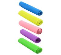 GALPADA 5pcs Resistance Bands High Elasticity Stretch Bands for Yoga Strength Training Home Gym Workout Portable Lightweight Fitness Accessories