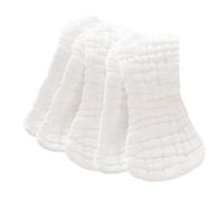 GALPADA 5pcs Reusable Pure Cotton Nappies for Newborns Soft Water-Absorbent Diapers 28x12cm for Baby Care and Nursery