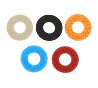 GALPADA 5pcs round Sponge Control Rings for Game Console Controllers, Motion Buffer to Prevent Wear and Extend Controller Life, Gaming Accessories