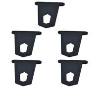 GALPADA 5pcs Rv Awning Hooks Rubber Hangers for Caravan Awning Strip Channels Lightweight and Easy to Use Accessories for Camping and Traveling