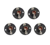 GALPADA 5Pcs Screw Lamp Holder Physics Lamp Base Plastic Experimental Light Holder for Electricity Teaching Laboratory Equipment, Random Color Random Color