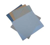 GALPADA 5PCS Silicon Carbide Sandpaper Sheets Assortment Grit Wet Dry High Grit Abrasive for Wood Metal Automotive Sanding Projects Sanding Pads