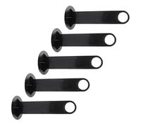 GALPADA 5Pcs Soccer Cone Holder Stand Durable PP Football Training Disc Rack Organizer Lightweight Space Saving Equipment for Football Soccer Practice