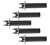 GALPADA 5pcs Toilet Paper Roll Holder for Commode Chair and Safety Rails Frame, Plastic Material with Easy Operation and Space-Saving Structure, Suitable for Elderly and Nursing Patients